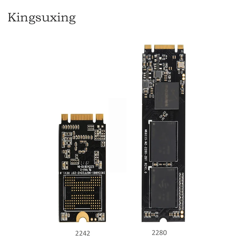 Kingsuxing SSD M2 2280 M.2 NGFF 120 ГБ 240 256 512 2242 SATA III внутренний жесткий диск для настольного