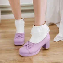 boots women ankle boots for women spring autumn girl shoes fashion butterfly not plus size 43