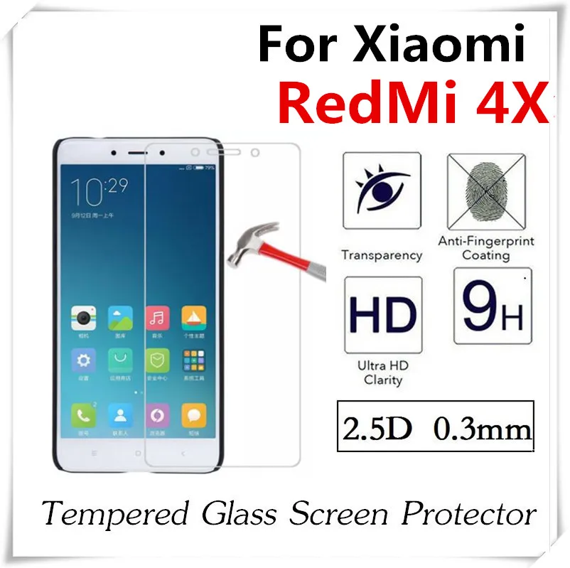 bilder für 20 stücke 2.5D Gehärtetem Glas Für Xiaomi RedMi 4X Displayschutzfolie 4A Explosion Proof Anti-Shatter Schutzfolie bilder für 20 stücke 2.5D Gehärtetem Glas Für Xiaomi RedMi 4X Displayschutzfolie 4A Explosion Proof Anti-Shatter Schutzfolie