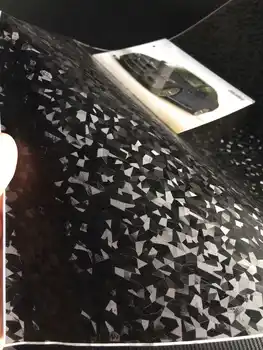 

Embossed 3D Glass textures Vinyl Wrap For car wrapping styling covering coating with Air release PROTWRAPS size 1.52x30m/Roll