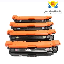 Jianyingchen совместимый цветной тонер-картридж hp CE740A 741A 742A 743A для hp Цвет Laserjet CP5225