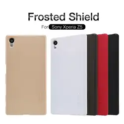 Для sony Xperia Z5 чехол оригинальный NILLKIN Super Frosted Shield ПК Твердый переплет для sony Z5 телефон случаях с экран протектор