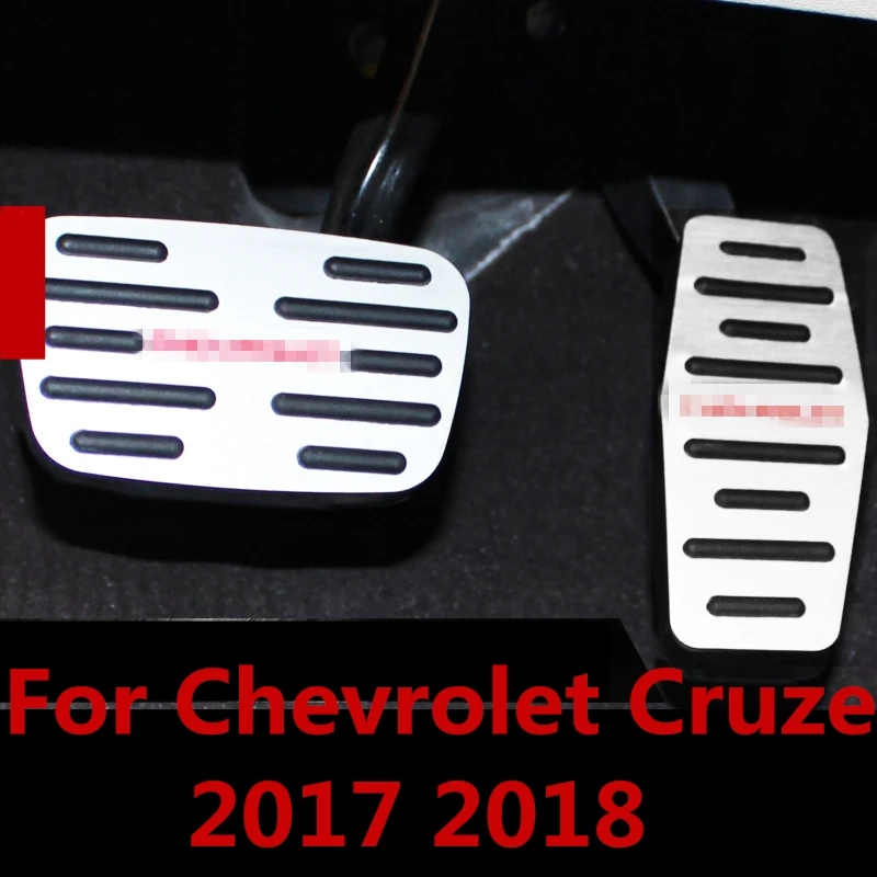 Для Chevrolet Cruze 2017 2018 автомобильный Стайлинг крышка из алюминиевого сплава для ног