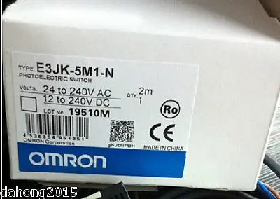 

DHL/EMS 5 LOTS New in box OM-RON Photoelectric Switch E3JK-5M1-N -E1