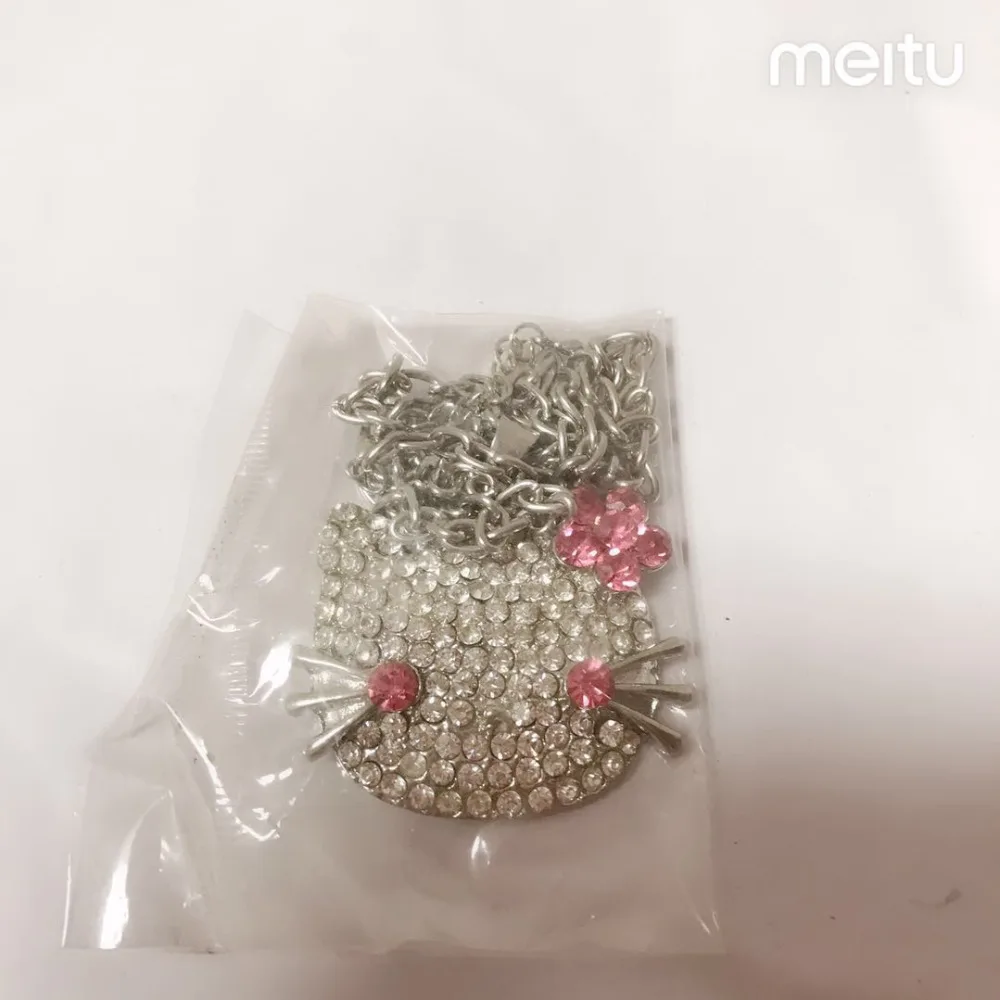 Siywina Бесплатная доставка hello kitty оптовая продажа ожерелье дешево в розовом