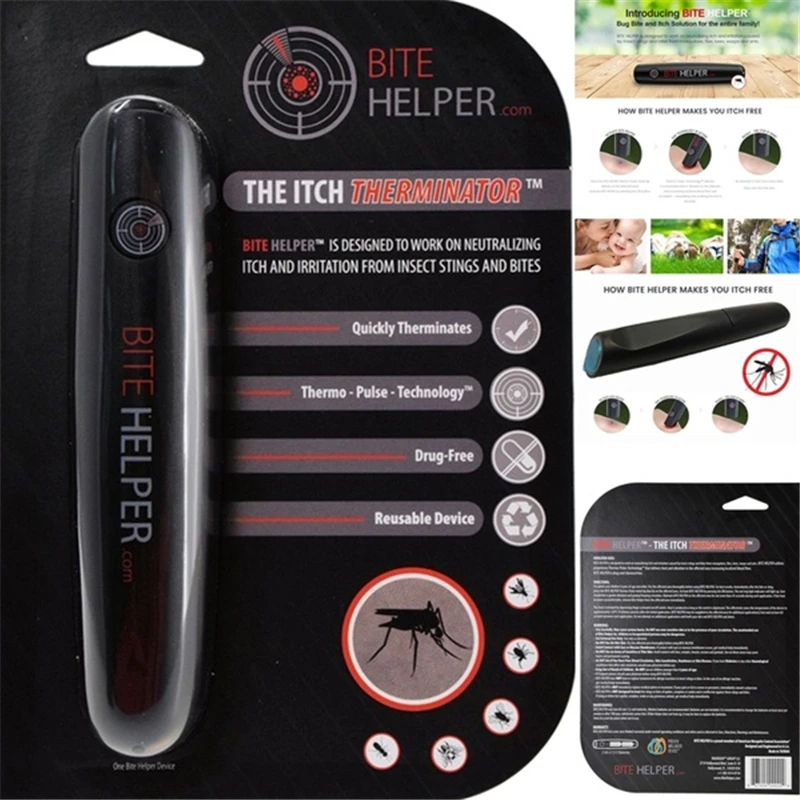 

Anti Mosquito Bug Itch Reliever Bite Helper Itching Relieve Pen Practical Practical Useful Pen Helper Insect Bug Relief Sol