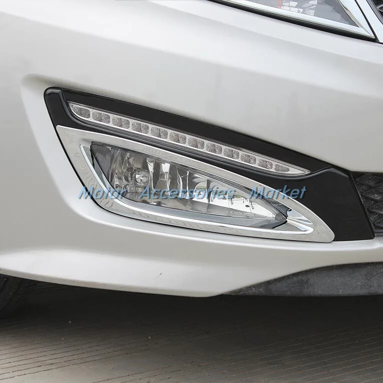 Новая хромированная передняя и задняя противотуманная фара для KIA Optima 2011 2012 2013