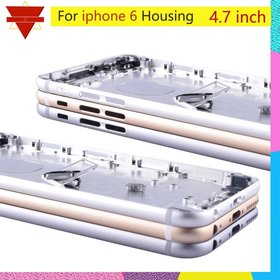 Оригинальный качественный чехол для iphone 6 крышка аккумулятора Корпус Корпуса Apple
