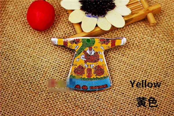 Chinese Cloisonne Empress Dress Fridge Magnets - 13