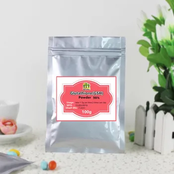 

100g-1000g High-quality pure Glutathione (GSH) 98% powder,Glutamic acid,Whitening skin against aging and enhancing immunity