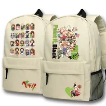 Аниме оси силы Косплей Feliciano Var рюкзак аниме мультфильм кампус старшеклассники начальной школы студентов сумка на плечо backp