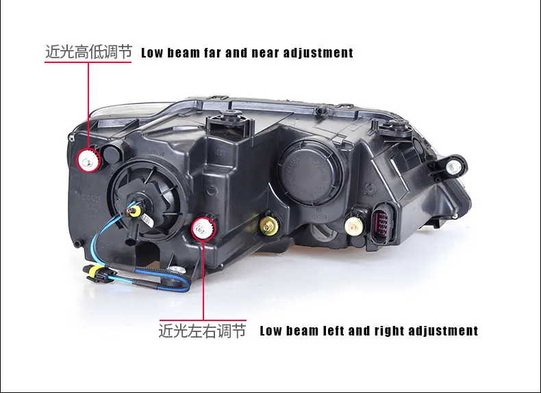 Автомобильный стильный головной светильник s для VW Jetta 2011- светодиодный головной светильник VW Jett Светодиодный дневной ходовой светильник светодиодный DRL Bi-Xenon HID