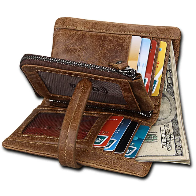 2018 new european and american brand luxury men s wallets genuine