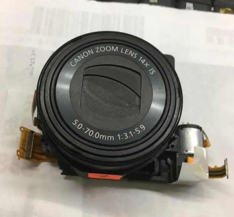 Free shipping Original SX210 lens with ccd camera parts for Canonlens canon cameralens