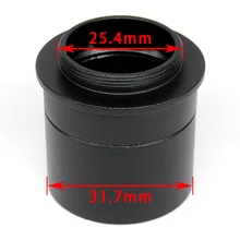 Astronomical Telescope C-Mount Adapter 1.25 inch Tube Extinction Adapter For Eyepiece Converter 31.7 mm to C CS CCD Interface Astronomical Telescope C-Mount Adapter 1.25 inch Tube Extinction Adapter For Eyepiece Converter 31.7 mm to C CS CCD Interface