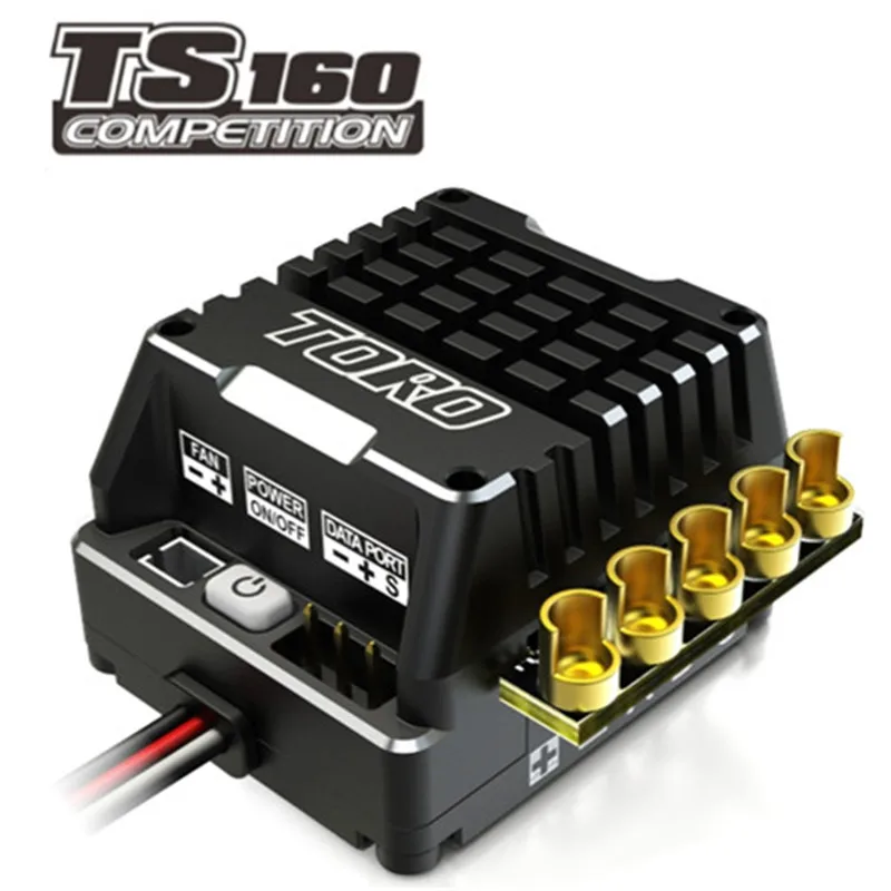 Новинка SKYRC TORO TS160 160A алюминиевый соревнование бесщеточный сенсорный ESC для 1/10 1/8