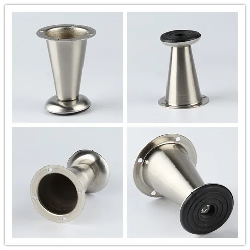 

Metal Legs Furniture Foot Sofa Leg Iron stainless Steel Cabinet Taper Adjustable Table Legs For Sofas