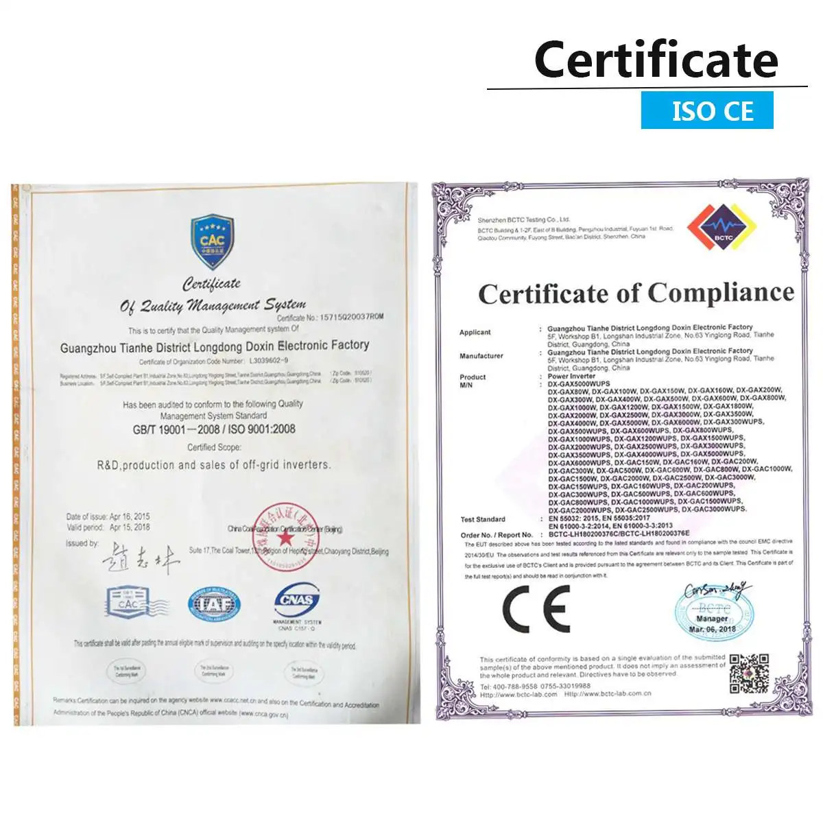 Online Double LCD Display Inverter 500 1200 2200W DC 12V AC 220V Voltage Transformer Modified Sine Wave Power Inverter Smart Car Power