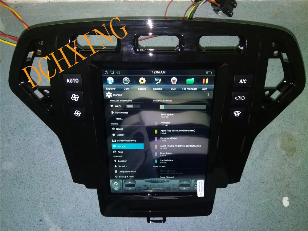 10,4 ''Tesla стиль Android 8,1 автомобильный DVD gps плеер для Ford Mondeo fusion 2007 2008 2009 2010 2011 2012 2013 PX6 CARPLAY