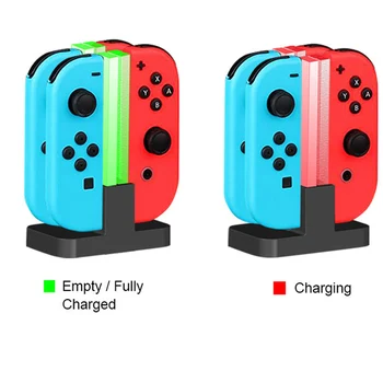 

Nintend Switch Controller Charger for Nintendos Switch, Joy-Cons Charging Dock Station with 4 Charging Dock + LED indication