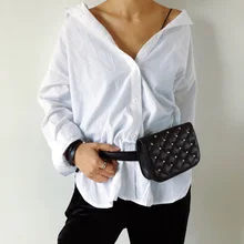 Новая модная поясная сумка для женщин, поясная сумка из искусственной кожи на ремне, сумка на плечо, женская сумка-бум, дорожная нагрудная сумка 13
