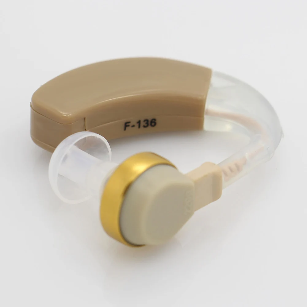 Newly AXON F-136 Hearing Aid Mini Sound Amplifier Cyber Sonic Digital Ear Device for Elderly Deaf