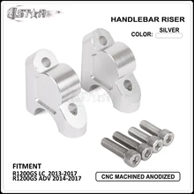 Мотоцикл CNC алюминиевый руль удлинитель крепление подъемный зажим Чехол для BMW R1200GS LC 13-17 R1200GS ADV 14-17