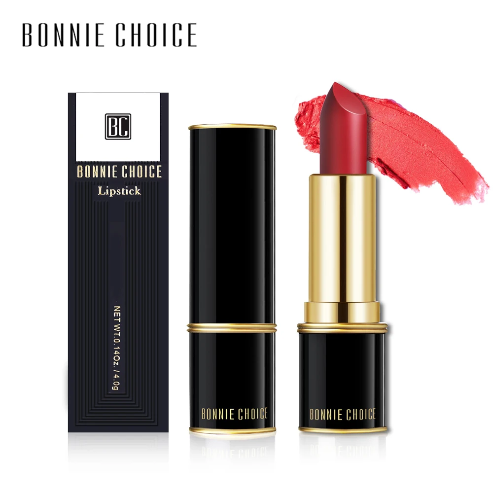 

BONNIE CHOICE 8 Colors Matte Lipsticks Velvet Moisture Lip Stick Professional Make up Long Lasting Cosmetic Makeup