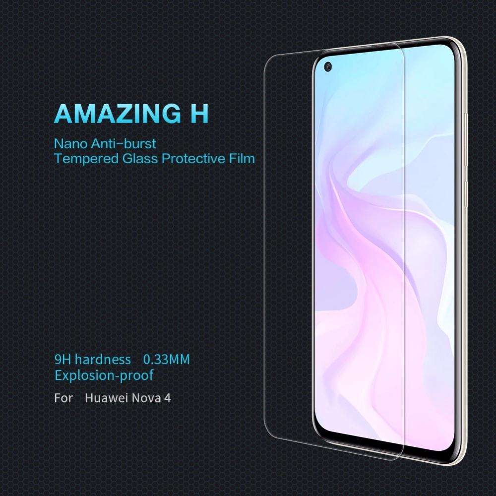 Защитная пленка из закаленного стекла NILLKIN для huawei Honor V20 (вид 20) Amazing H Nanometer 9H |