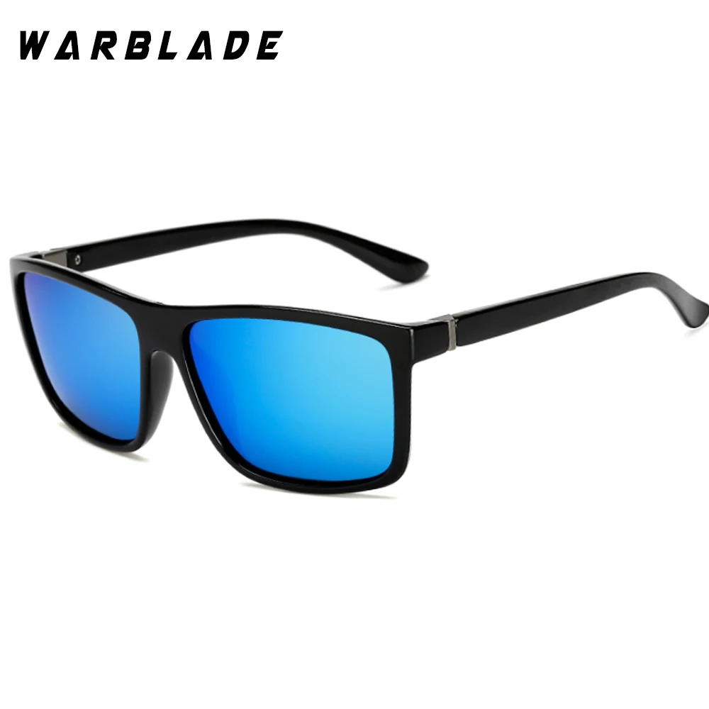 Мужские солнцезащитные очки WarBLade квадратные поляризационные с защитой UV400
