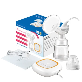 

Portable Double Electric Breast Pump Automatic & Massage & Open Milk & Suck Milk 4 Functions Rechargeable Comfort Breastfeeding