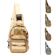 Парусиновая Мужская нагрудная сумка для верховой езды на ремне большая армейская камуфляжная тактическая портативная спортивные сумки для скалолазания