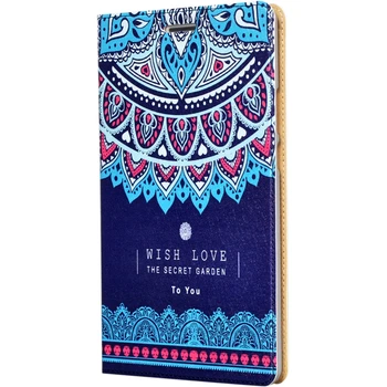 

Painted PU Leather Cover Flip Case for Huawei MediaPad T3 8 8.0 KOB-L09 KOB-W09 Honor Play Pad 2 Tablet Clear Screen Protector