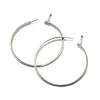 EK2088 Punk Big Size Hoop Earrings Brincos Trendy Party Exaggerated Gold Silver Color Round Circle Earrings for Women Jewelry ► Photo 2/6