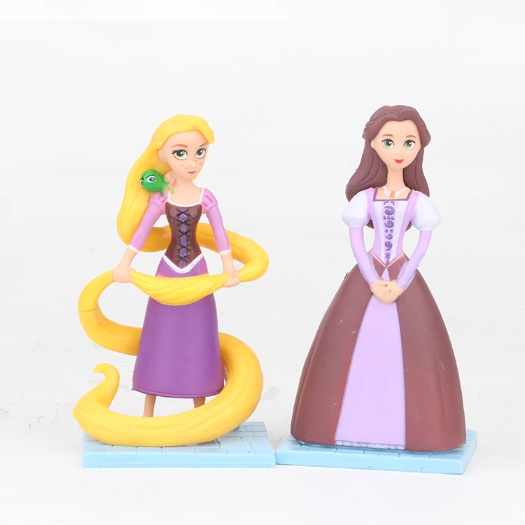Disney Hot Movie 5 шт. 9 12 см Рапунцель Tangled Флинн Райдер Паскаль Максимус запутанная