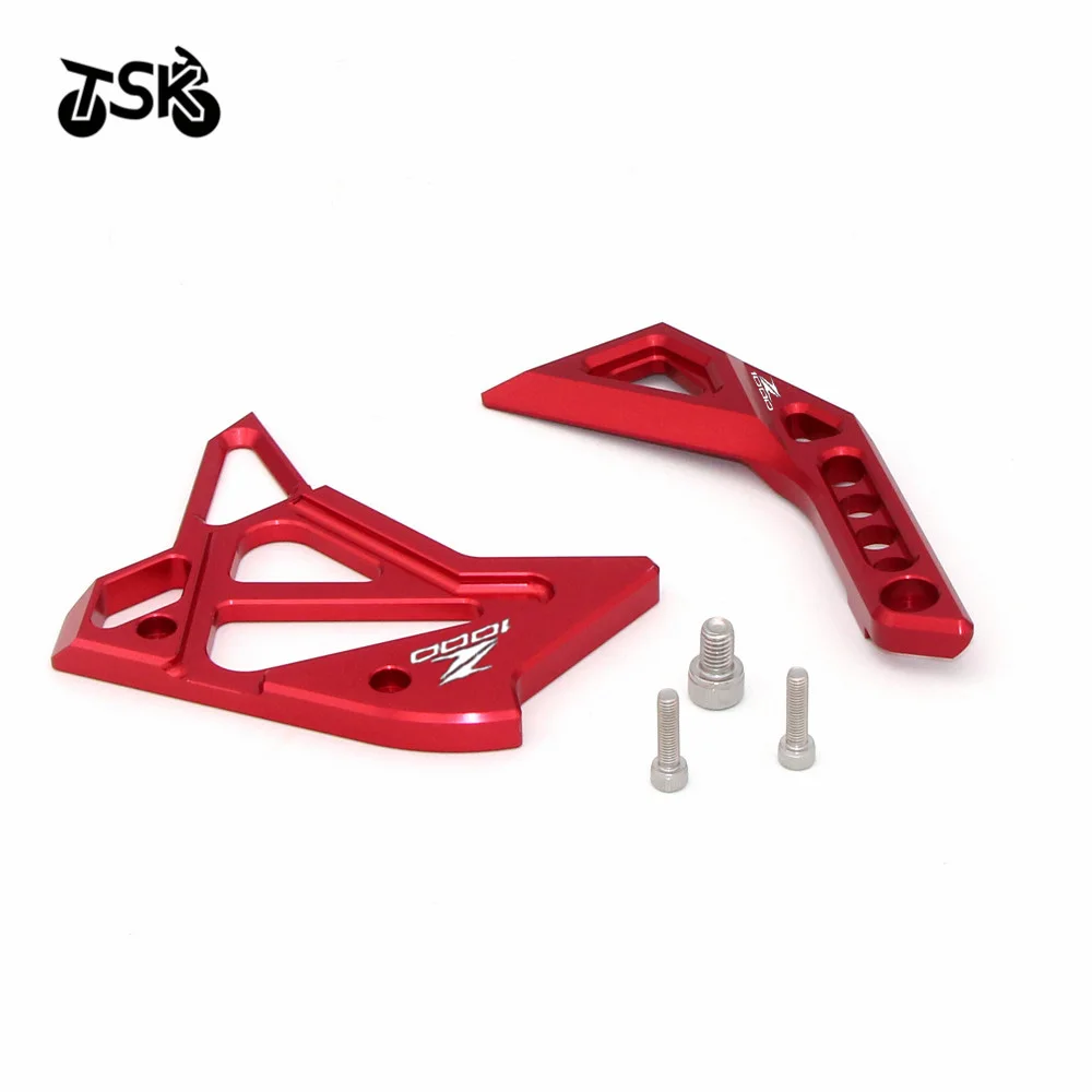 Красный Мото алюминиевая крышка впрыска топлива CNC для Kawasaki Z1000 Z 1000 аксессуары для мотоциклов - Цвет: Красный