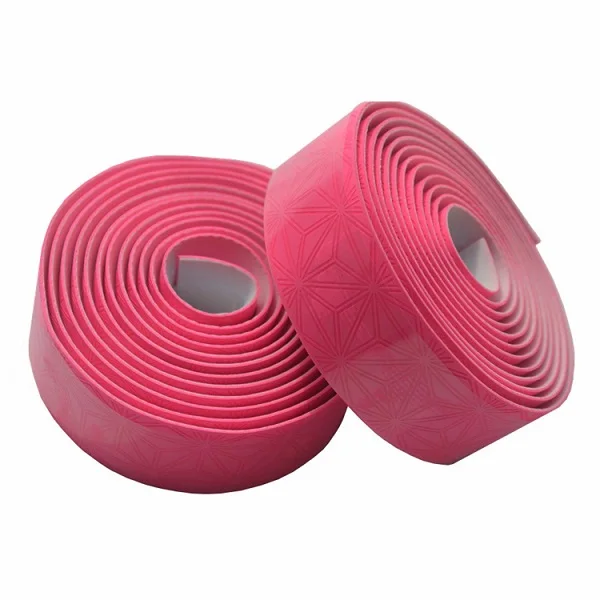 3 м Противоскользящая водонепроницаемая лента для руля велосипеда, велосипедная ручка, велосипедный пояс, MTB пробковые ленты, полиуретановые ремни - Цвет: pink