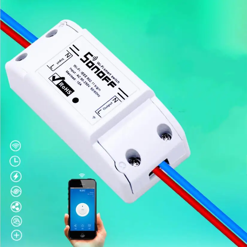 ITEAD Sonoff Smart Home WiFi Wireless Switch Module for Apple Android