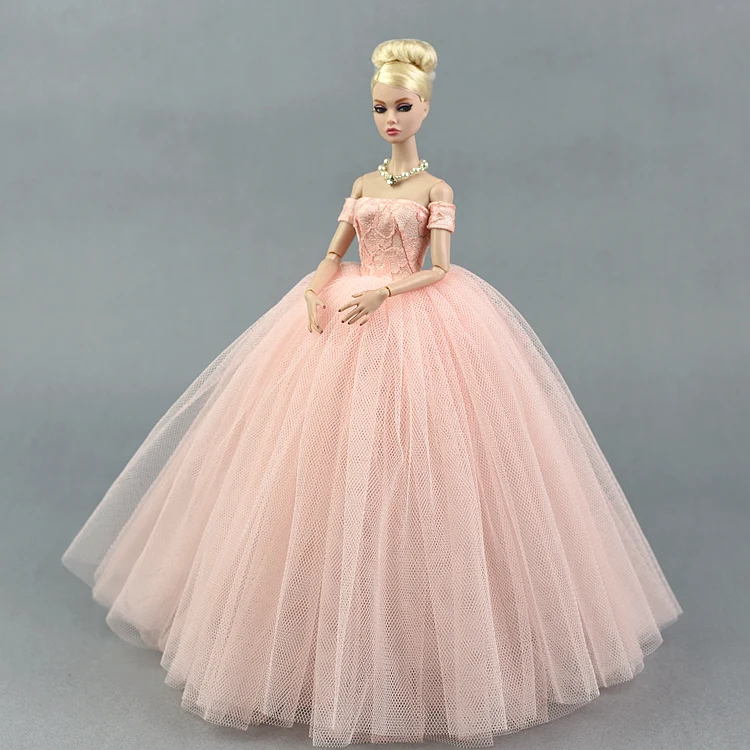 Платье+ вуаль/великолепные вечерние платья из вуали, 5 цветов, вечернее платье, одежда, наряд, аксессуары для 1/6, Xinyi Kurhn, кукла Барби