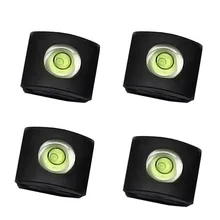 4Pcs/Set Camera Bubble Spirit Level Hot Shoe Protector Cover