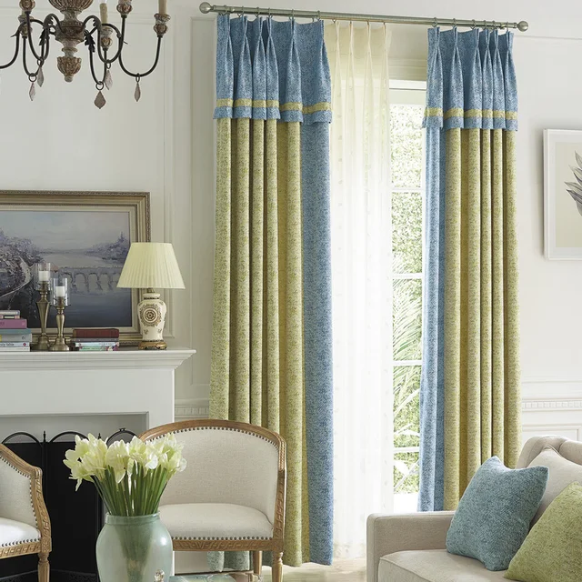 Dubbele Jacquard Window Panel Gordijnen Slaapkamer Verduisterende ... Dubbele Jacquard Window Panel Gordijnen Slaapkamer Verduisterende ...