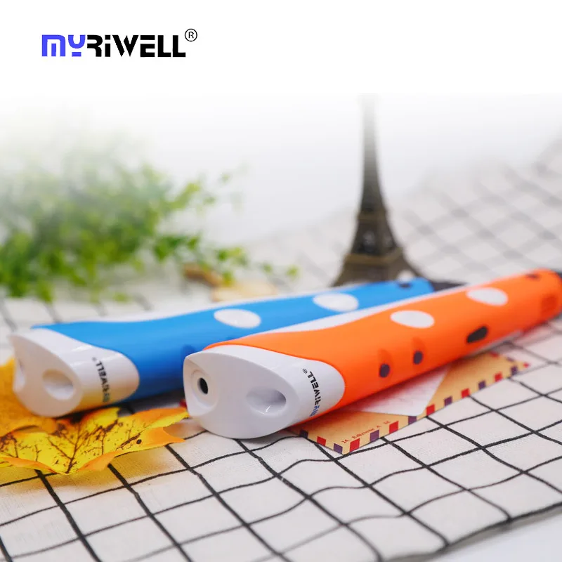 Myriwell 3d Ручка 3d+ 100 м pla нити 3d печатных ручка 3 d Ручка 3d ручки для детей искусство рисования инструменты лучший подарок для детей