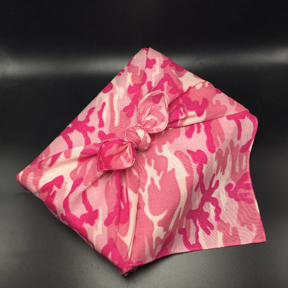 

Japanese style wrapping cloth furoshiki handkerchiefs CAMOUFLAGE GEOMETRY 170119Q COLORFUL COTTON TIGER LEOPARD GRAIN PRINT