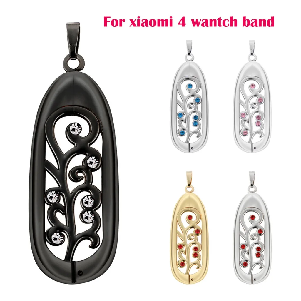 

Necklace Stainless Steel Pendant Fitness For Xiaomi Mi Band 4 Bracelet