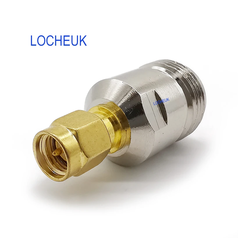 SMA штекер N гнездо RF коаксиальный адаптер F/M прямой разъем для бустер мобильного