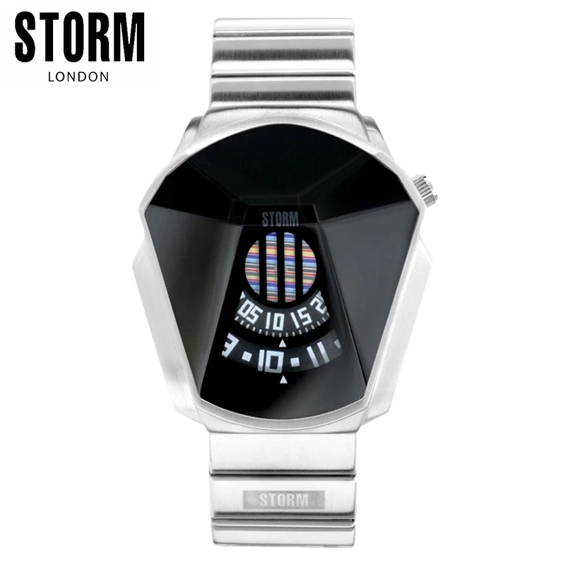 STORM Black Men's Quartz Watch DARTH BLACK