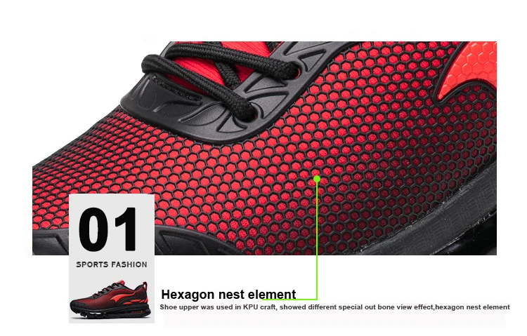 Onemix человек кроссовки для мужчин Run Athletic Trail кроссовки черный Zapatillas спортивные подушки прогулочные в красном