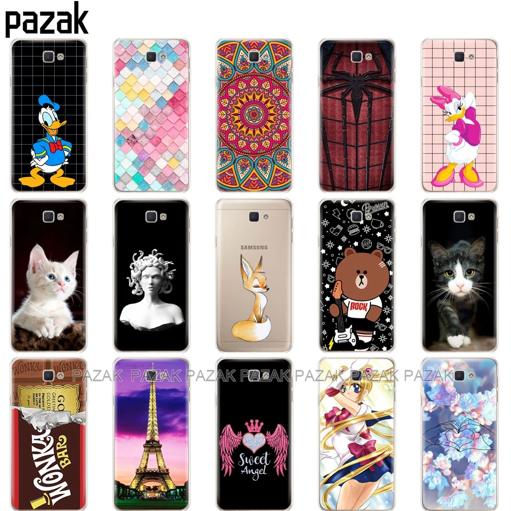 

Silicone phone Case For Samsung Galaxy J7 Prime SM G6100 G610F G610M Covers FOR Samsung J7 Prime On7 2016 Phone shell new