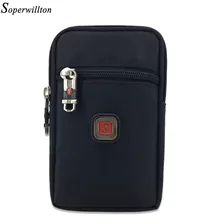 Сумка на пояс Soperwillton, поясная сумка, сумка для телефона, водонепроницаемая, 1680D, Оксфорд, защита губки, для мужчин, женщин, мужчин, женщин#806