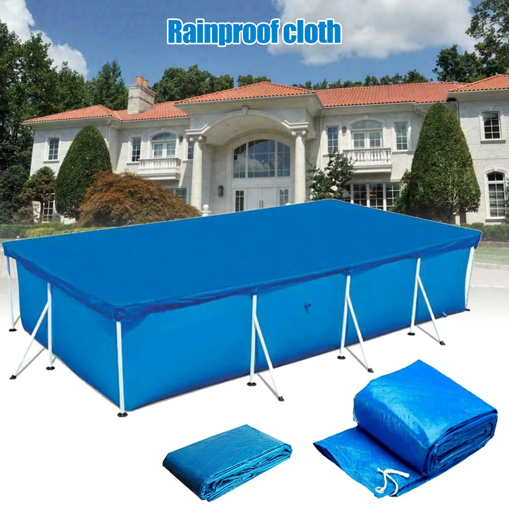 

High Quality Rectangular Swimming UV-resistant Pool Cover Waterproof Dustproof Durable Covers DX88